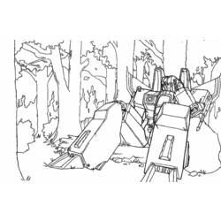 Coloring page: Transformers (Superheroes) #75313 - Free Printable Coloring Pages