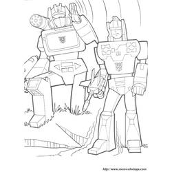 Coloring page: Transformers (Superheroes) #75314 - Free Printable Coloring Pages