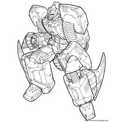 Coloring page: Transformers (Superheroes) #75318 - Free Printable Coloring Pages