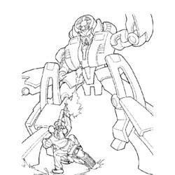 Coloring page: Transformers (Superheroes) #75323 - Free Printable Coloring Pages