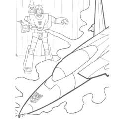 Coloring page: Transformers (Superheroes) #75325 - Free Printable Coloring Pages