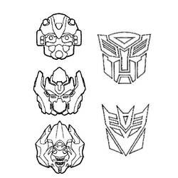 Coloring page: Transformers (Superheroes) #75335 - Free Printable Coloring Pages