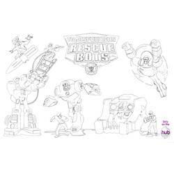 Coloring page: Transformers (Superheroes) #75338 - Free Printable Coloring Pages