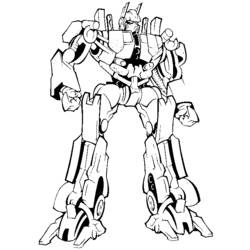 Coloring page: Transformers (Superheroes) #75350 - Free Printable Coloring Pages