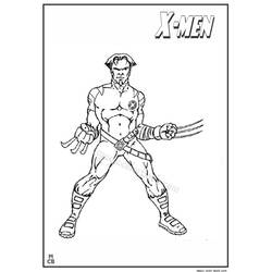 Coloring page: Wolverine (Superheroes) #74958 - Free Printable Coloring Pages