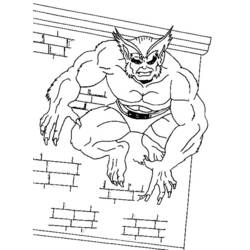 Coloring page: Wolverine (Superheroes) #74997 - Free Printable Coloring Pages