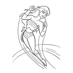 Coloring page: Wonder Woman (Superheroes) #74551 - Free Printable Coloring Pages