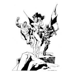 Coloring page: Wonder Woman (Superheroes) #74604 - Free Printable Coloring Pages