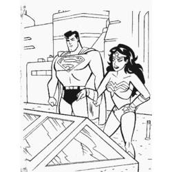 Coloring page: Wonder Woman (Superheroes) #74609 - Free Printable Coloring Pages