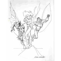 Coloring page: Wonder Woman (Superheroes) #74671 - Free Printable Coloring Pages