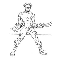 Coloring page: X-Men (Superheroes) #74341 - Printable coloring pages