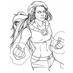 Coloring page: X-Men (Superheroes) #74362 - Free Printable Coloring Pages