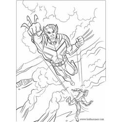 Coloring page: X-Men (Superheroes) #74383 - Free Printable Coloring Pages