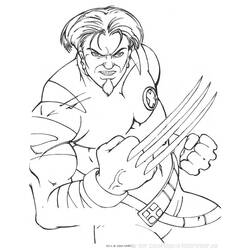 Coloring page: X-Men (Superheroes) #74397 - Free Printable Coloring Pages