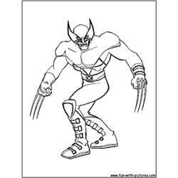 Coloring page: X-Men (Superheroes) #74427 - Printable coloring pages