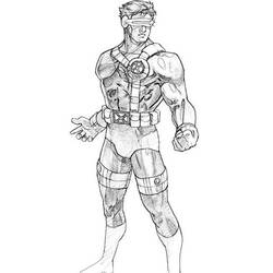 Coloring pages: X-Men - Printable coloring pages