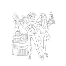 Barbie (Toys and Games) coloring page #27461 to print and color