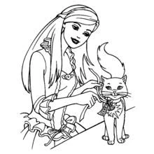 Barbie (Toys and Games) coloring page #27472 to print and color