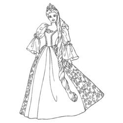 Barbie (Toys and Games) coloring page #27487 to print and color