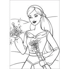 Barbie (Toys and Games) coloring page #27518 to print and color