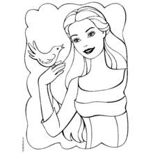 Barbie (Toys and Games) coloring page #27523 to print and color