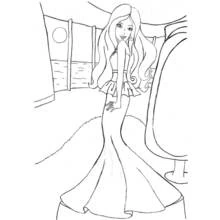 Barbie (Toys and Games) coloring page #27541 to print and color