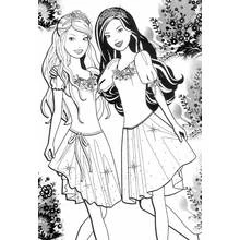 Barbie (Toys and Games) coloring page #27543 to print and color