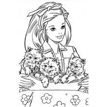 Barbie (Toys and Games) coloring page #27552 to print and color