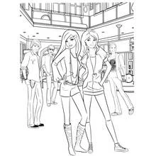 Barbie (Toys and Games) coloring page #27585 to print and color