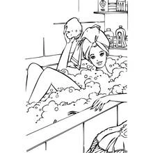 Barbie (Toys and Games) coloring page #27610 to print and color