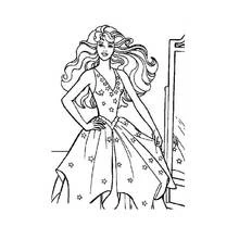Barbie (Toys and Games) coloring page #27613 to print and color
