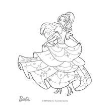 Barbie (Toys and Games) coloring page #27666 to print and color