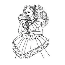 Barbie (Toys and Games) coloring page #27775 to print and color