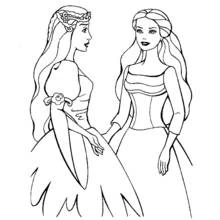 Barbie (Toys and Games) coloring page #27810 to print and color