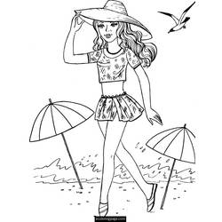 Barbie (Toys and Games) coloring page #27822 to print and color