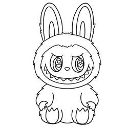 Coloring pages: Labubu - Free Printable Coloring Pages