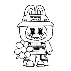 Coloring page: Labubu (Toys and Games) #220819 - Free Printable Coloring Pages
