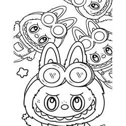 Coloring page: Labubu (Toys and Games) #220826 - Free Printable Coloring Pages