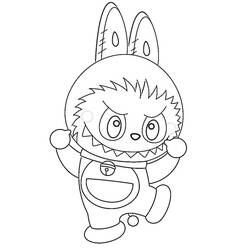 Coloring page: Labubu (Toys and Games) #220836 - Free Printable Coloring Pages