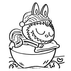 Coloring page: Labubu (Toys and Games) #220838 - Free Printable Coloring Pages