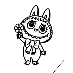 Coloring page: Labubu (Toys and Games) #220847 - Free Printable Coloring Pages