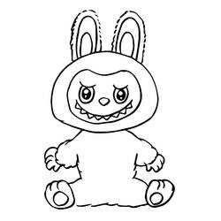 Coloring page: Labubu (Toys and Games) #220849 - Free Printable Coloring Pages