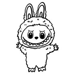 Coloring page: Labubu (Toys and Games) #220852 - Free Printable Coloring Pages