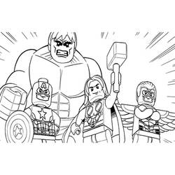 Coloring pages: LEGO Marvel - Free Printable Coloring Pages