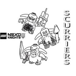 Coloring page: LEGO Nexo Knights (Toys and Games) #199208 - Free Printable Coloring Pages