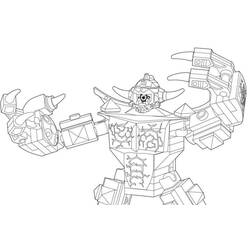 Coloring page: LEGO Nexo Knights (Toys and Games) #199209 - Free Printable Coloring Pages