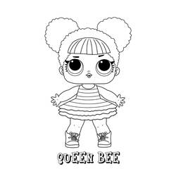 Coloring page: LOL Doll (Toys and Games) #176801 - Free Printable Coloring Pages