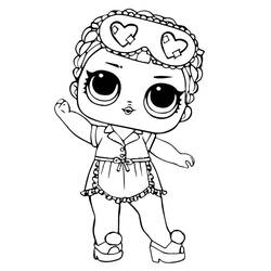 LOL Doll (Toys and Games) coloring page #176809 to print and color