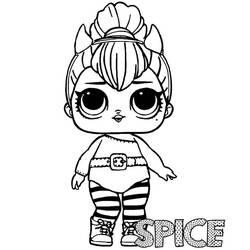 LOL Doll (Toys and Games) coloring page #176812 to print and color