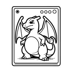 Coloring pages: Pokemon Card - Free Printable Coloring Pages